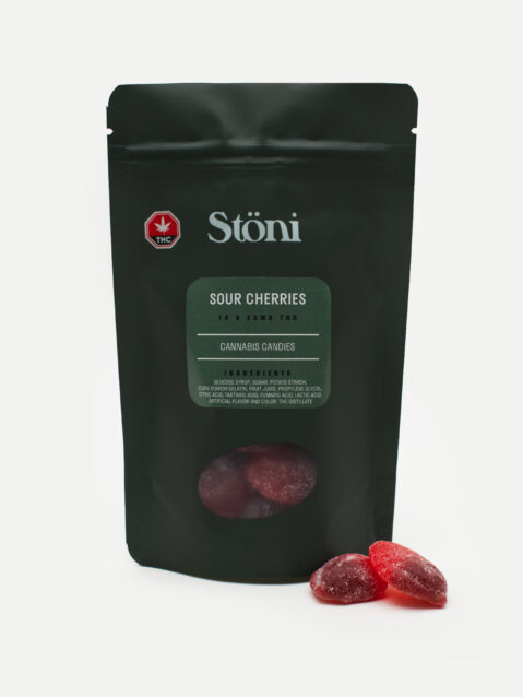 Vegan Sour Cherries - 300mg THC