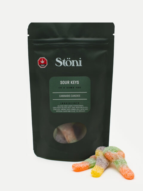 Vegan Sour Key Gummies - 300mg THC