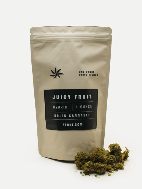 Juicy Fruit (AAA) - Evenly Balanced Hybrid - One Ounce Bag